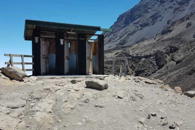 Kilimanscharo Bergsteiger WC